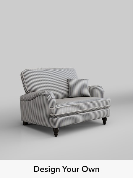 Chenille Stripe/Slate Blue Lilly Ii (W46751) | £750
