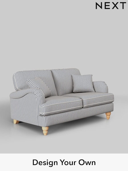 Chenille Stripe/Slate Blue Lilly Ii (W46751) | £850