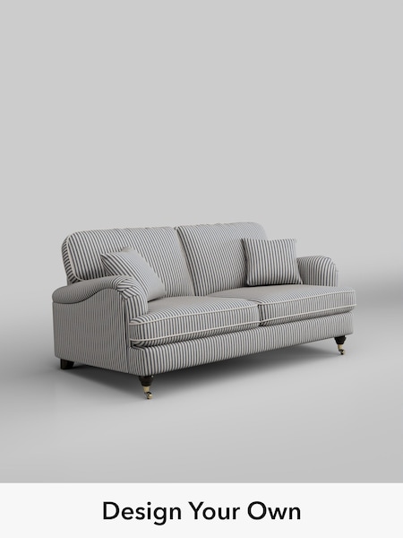 Chenille Stripe/Slate Blue Lilly Ii (W46751) | £950