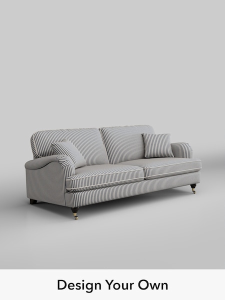 Chenille Stripe/Slate Blue Lilly Ii (W46751) | £1,050