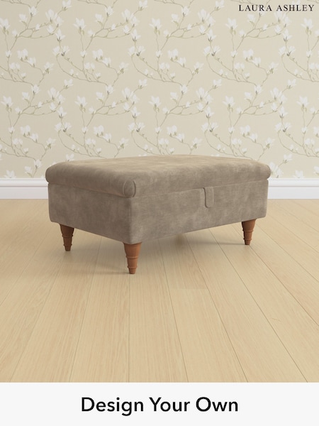 Alwyn Velvet/Truffle Natural Beverley By Laura Ashley (W46782) | £525