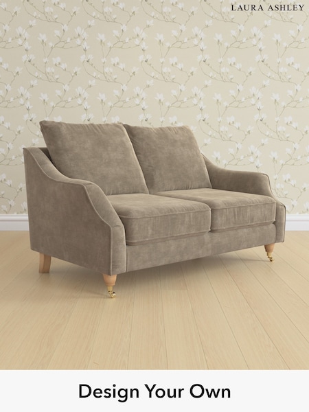 Alwyn Velvet/Truffle Natural Beverley By Laura Ashley (W46782) | £1,225