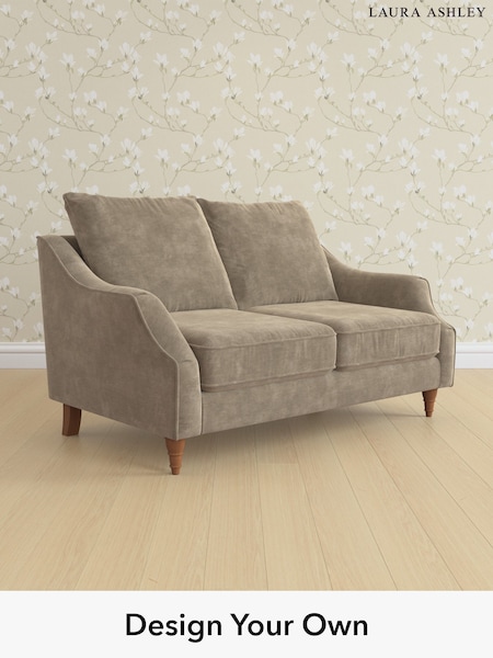 Alwyn Velvet/Truffle Natural Beverley By Laura Ashley (W46782) | £1,225