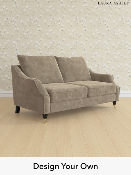 Alwyn Velvet/Truffle Natural Beverley By Laura Ashley (W46782) | £1,325