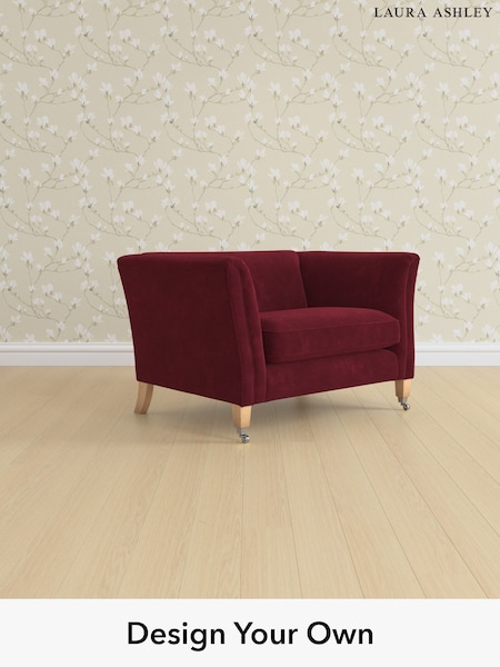 Alwyn Velvet/Burgundy Red Chatsworth By Laura Ashley (W46785) | £1,000