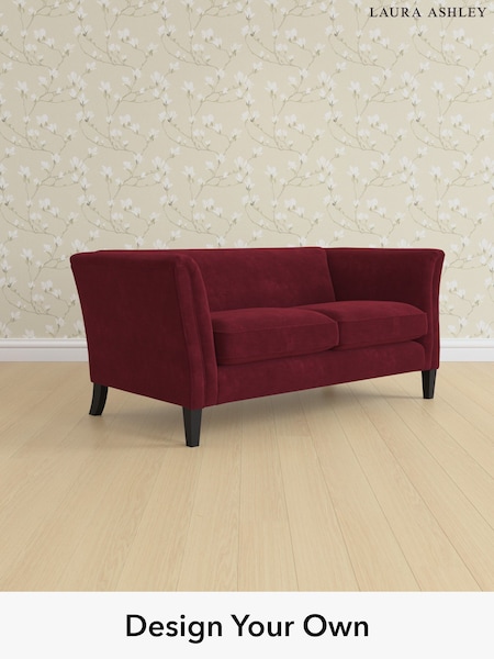 Alwyn Velvet/Burgundy Red Chatsworth By Laura Ashley (W46785) | £1,175