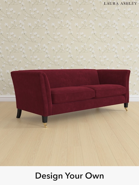 Alwyn Velvet/Burgundy Red Chatsworth By Laura Ashley (W46785) | £1,375
