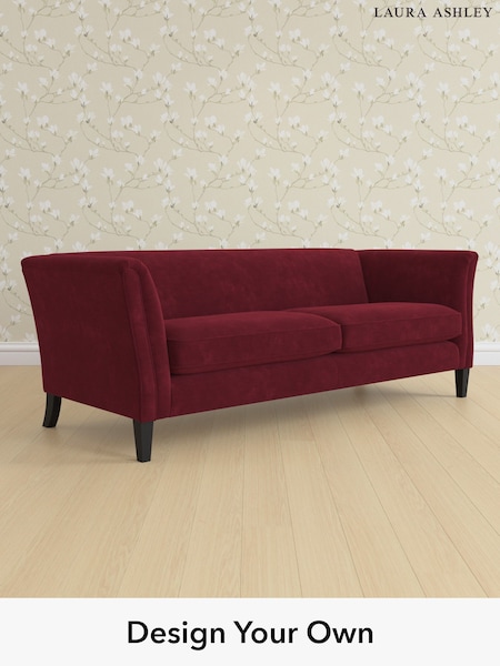 Alwyn Velvet/Burgundy Red Chatsworth By Laura Ashley (W46785) | £1,475