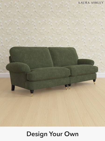 Alwyn Velvet/Ivy Green Beaumaris By Laura Ashley (W46787) | £1,525