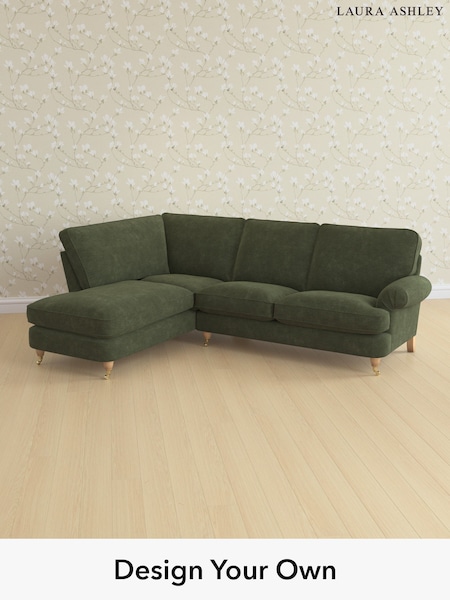 Alwyn Velvet/Ivy Green Beaumaris By Laura Ashley (W46787) | £2,350