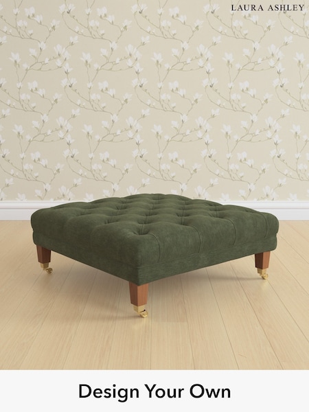 Alwyn Velvet/Ivy Green Chatsworth Button Back By Laura Ashley (W46788) | £600