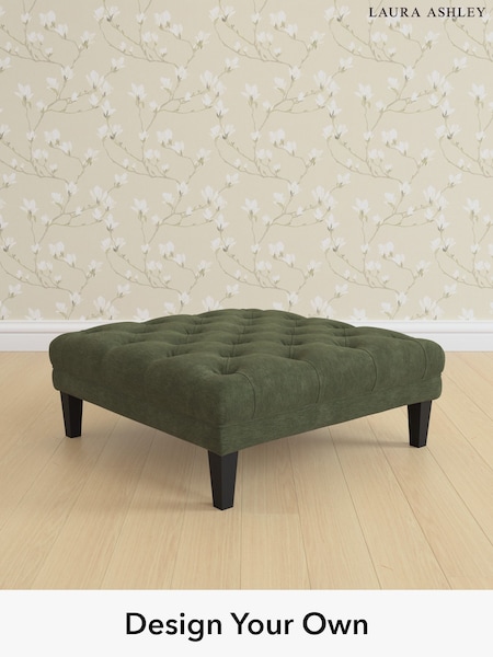 Alwyn Velvet/Ivy Green Chatsworth Button Back By Laura Ashley (W46788) | £600