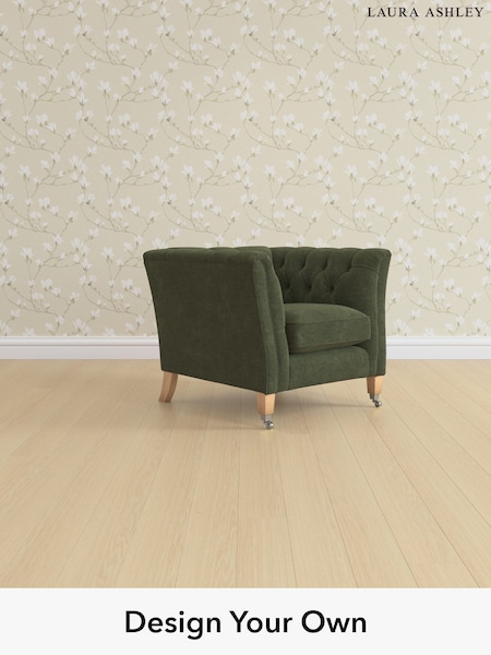 Alwyn Velvet/Ivy Green Chatsworth Button Back By Laura Ashley (W46788) | £1,000