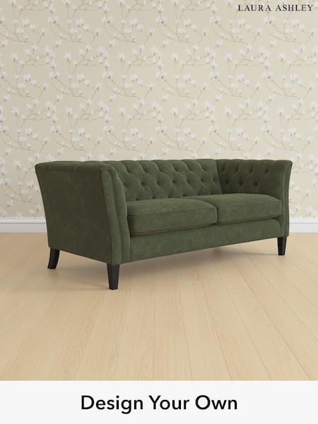 Alwyn Velvet/Ivy Green Chatsworth Button Back By Laura Ashley (W46788) | £1,425