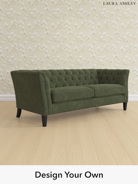 Alwyn Velvet/Ivy Green Chatsworth Button Back By Laura Ashley (W46788) | £1,525