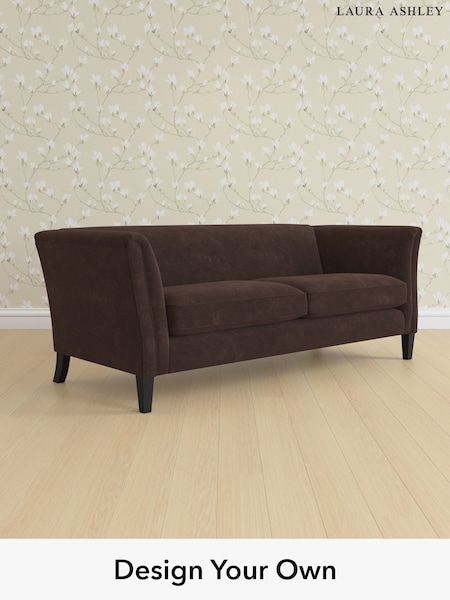 Alwyn Velvet/Chocolate Brown Chatsworth By Laura Ashley (W46789) | £1,375