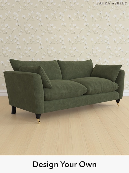 Alwyn Velvet/Ivy Green Casterton By Laura Ashley (W46790) | £1,425