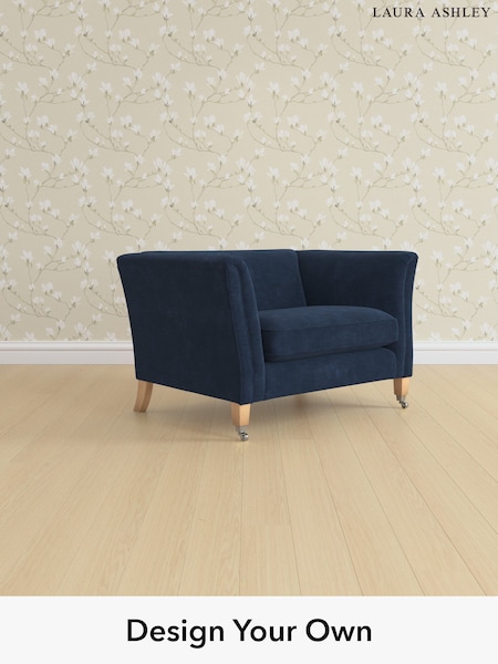 Alwyn Velvet/Midnight Navy Chatsworth By Laura Ashley (W46791) | £1,000