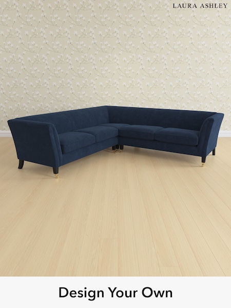 Alwyn Velvet/Midnight Navy Chatsworth By Laura Ashley (W46791) | £2,725