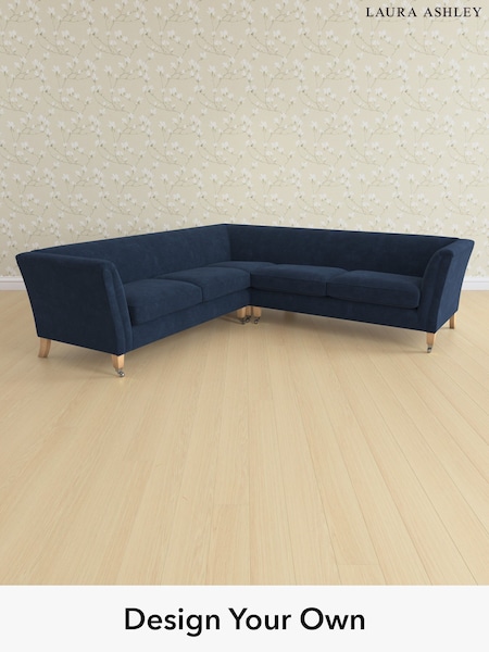 Alwyn Velvet/Midnight Navy Chatsworth By Laura Ashley (W46791) | £2,725