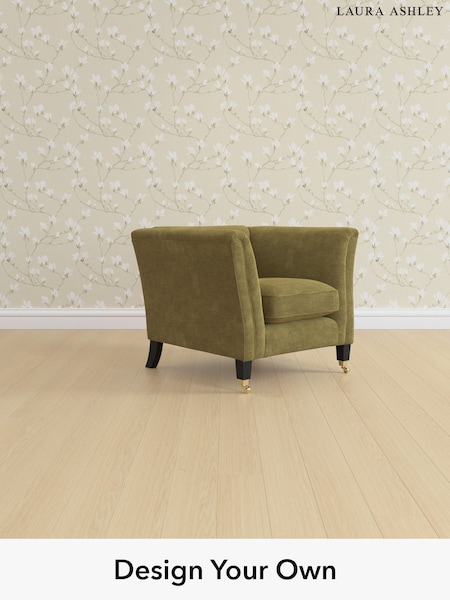 Alwyn Velvet/Olive Green Chatsworth By Laura Ashley (W46792) | £900