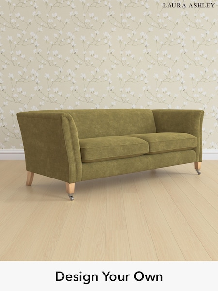 Alwyn Velvet/Olive Green Chatsworth By Laura Ashley (W46792) | £1,375