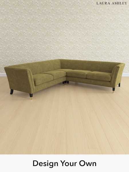 Alwyn Velvet/Olive Green Chatsworth By Laura Ashley (W46792) | £2,725
