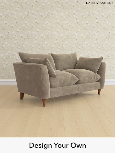 Alwyn Velvet/Truffle Natural Casterton By Laura Ashley (W46794) | £1,225