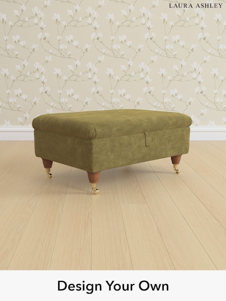 Alwyn Velvet/Olive Green Beverley By Laura Ashley (W46795) | £525