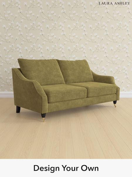Alwyn Velvet/Olive Green Beverley By Laura Ashley (W46795) | £1,425
