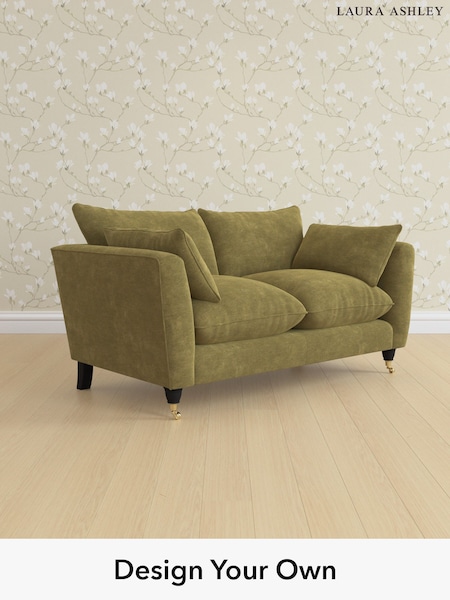 Alwyn Velvet/Olive Green Casterton By Laura Ashley (W46796) | £1,225