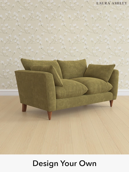 Alwyn Velvet/Olive Green Casterton By Laura Ashley (W46796) | £1,225