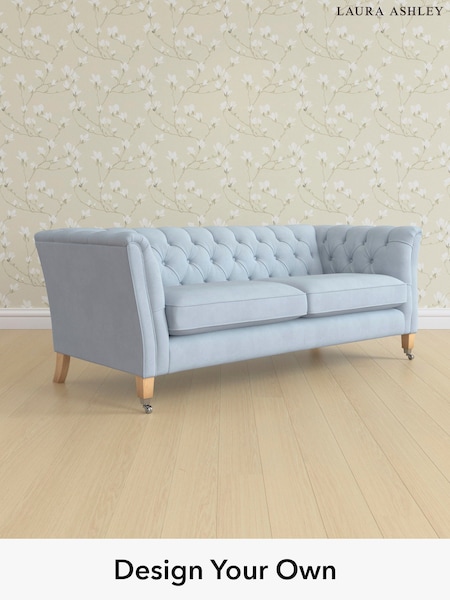 Ailsworth/Newport Blue Chatsworth Button Back By Laura Ashley (W46798) | £1,525