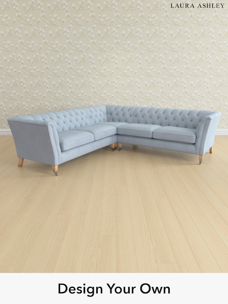 Ailsworth/Newport Blue Chatsworth Button Back By Laura Ashley (W46798) | £2,950