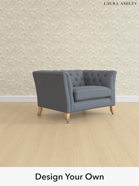 Anneliese/Midnight Navy Chatsworth Button Back By Laura Ashley (W46815) | £1,150