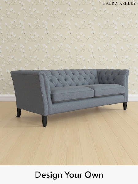 Anneliese/Midnight Navy Chatsworth Button Back By Laura Ashley (W46815) | £1,600