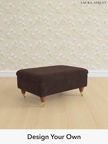 Alwyn Velvet/Chocolate Brown Kingston By Laura Ashley (W46829) | £525
