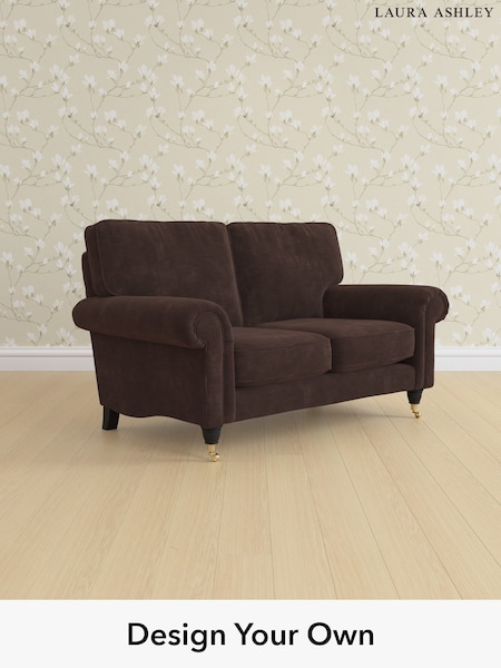 Alwyn Velvet/Chocolate Brown Kingston By Laura Ashley (W46829) | £1,125