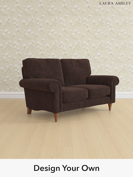 Alwyn Velvet/Chocolate Brown Kingston By Laura Ashley (W46829) | £1,125