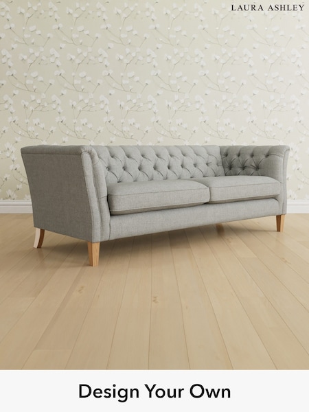 Anneliese/Steel Grey Chatsworth Button Back By Laura Ashley (W46831) | £1,700