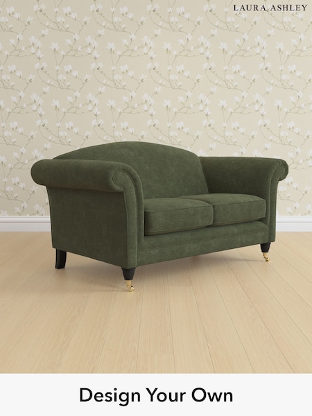 Alwyn Velvet/Ivy Green Gloucester By Laura Ashley (W46832) | £1,225
