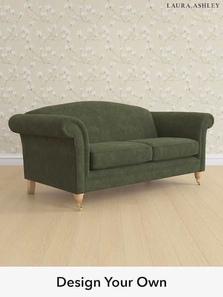 Alwyn Velvet/Ivy Green Gloucester By Laura Ashley (W46832) | £1,325