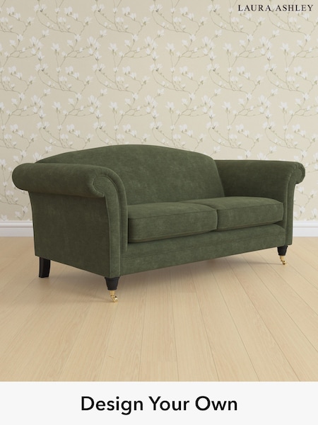 Alwyn Velvet/Ivy Green Gloucester By Laura Ashley (W46832) | £1,325