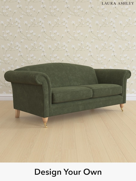 Alwyn Velvet/Ivy Green Gloucester By Laura Ashley (W46832) | £1,425