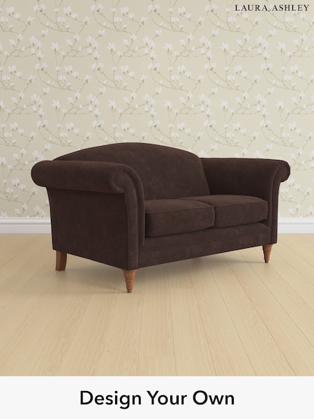Alwyn Velvet/Chocolate Brown Gloucester By Laura Ashley (W46834) | £1,225