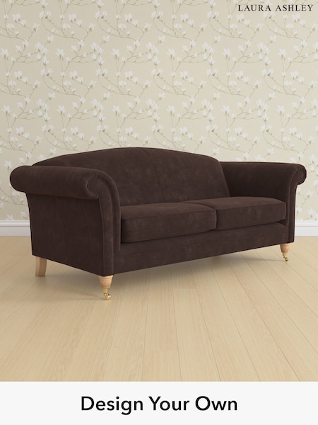 Alwyn Velvet/Chocolate Brown Gloucester By Laura Ashley (W46834) | £1,425
