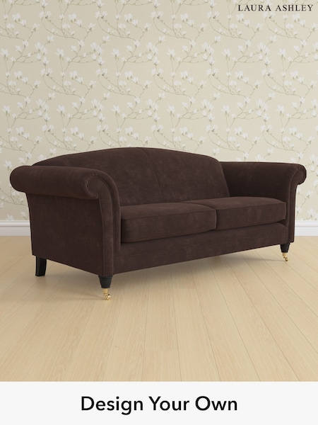 Alwyn Velvet/Chocolate Brown Gloucester By Laura Ashley (W46834) | £1,425