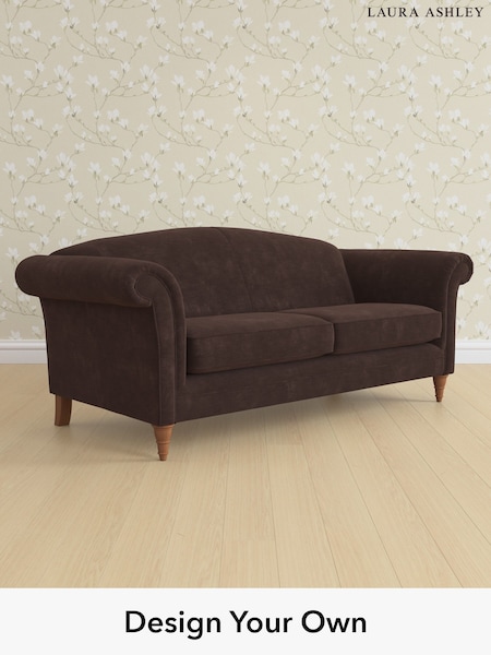 Alwyn Velvet/Chocolate Brown Gloucester By Laura Ashley (W46834) | £1,425