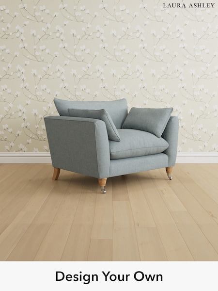 Anneliese/Seaspray Blue Casterton By Laura Ashley (W46836) | £1,050