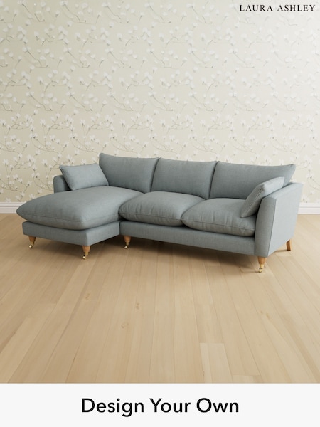 Anneliese/Seaspray Blue Casterton By Laura Ashley (W46836) | £2,275